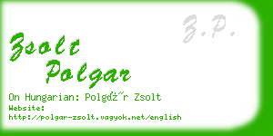 zsolt polgar business card